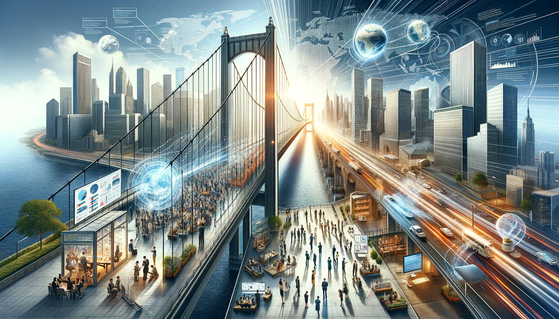 The Impact of The Atlantic Bridge on Global Business Networking